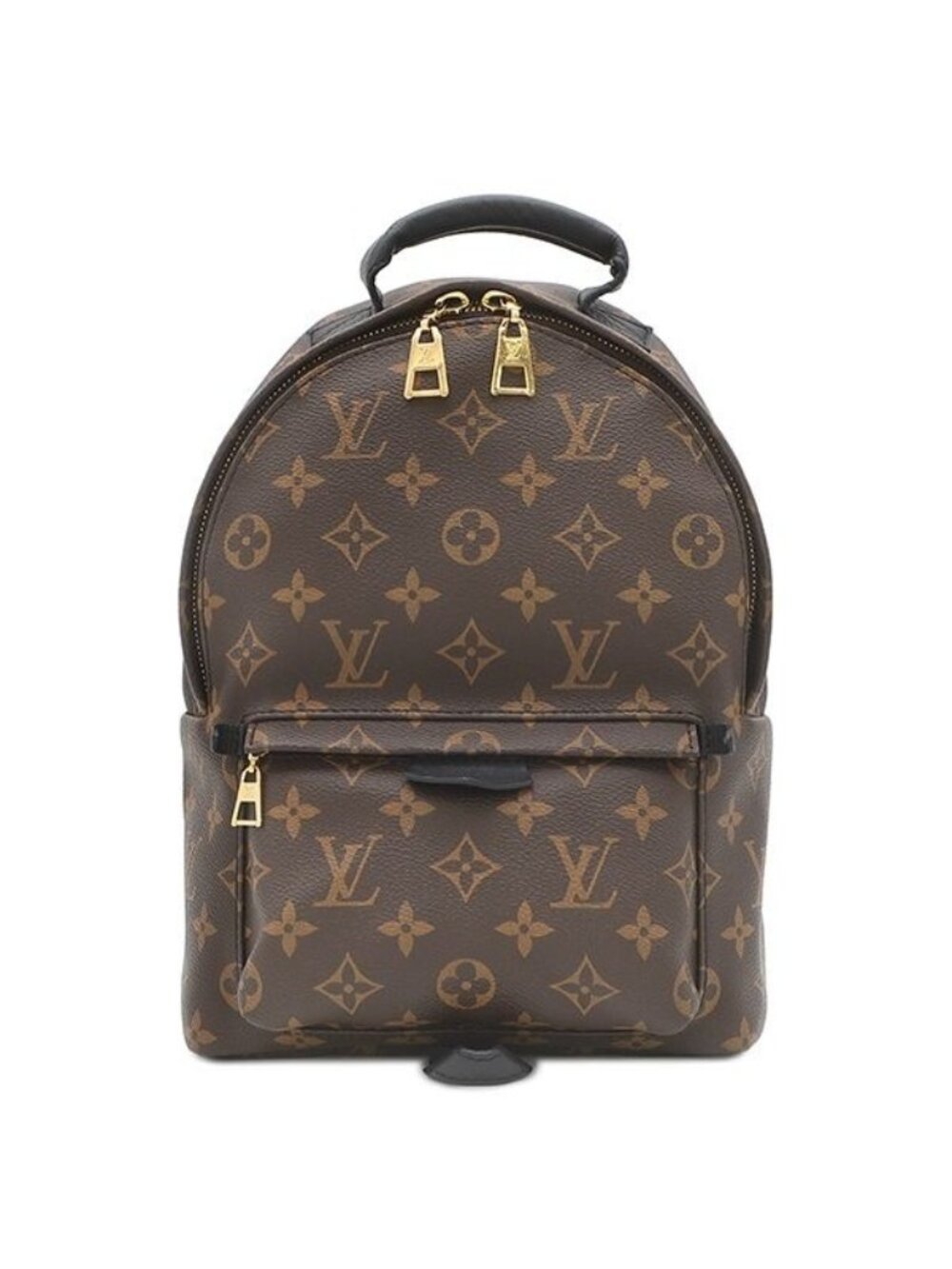 Louis Vuitton Backpack Palm Springs PM Monogram Canvas Gold Brown